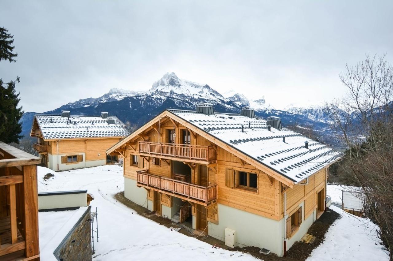 Les Chalets Pre D'Annie Apartment Combloux Bagian luar foto