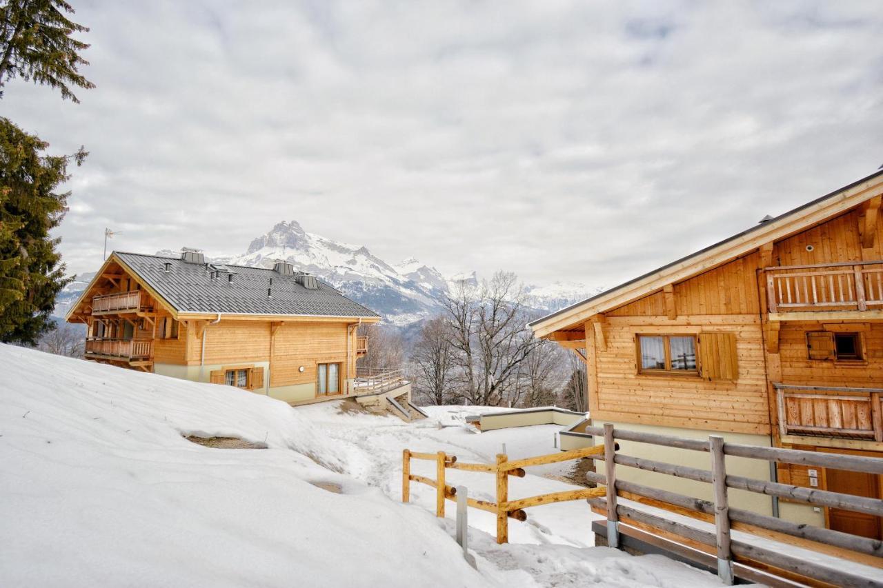 Les Chalets Pre D'Annie Apartment Combloux Bagian luar foto