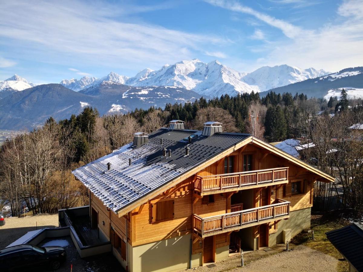 Les Chalets Pre D'Annie Apartment Combloux Bagian luar foto